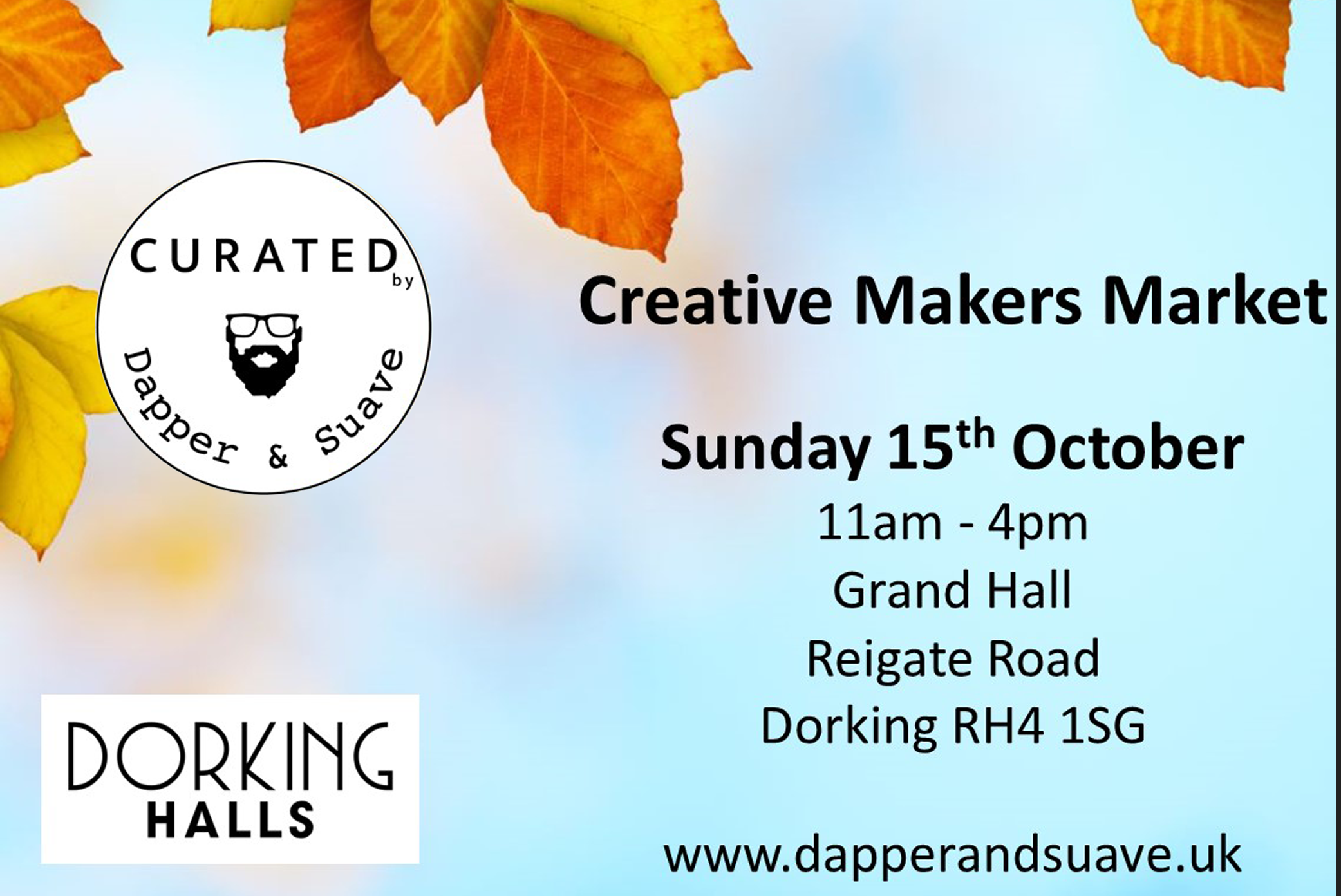 Dapper and Suave Creative Makers Markets