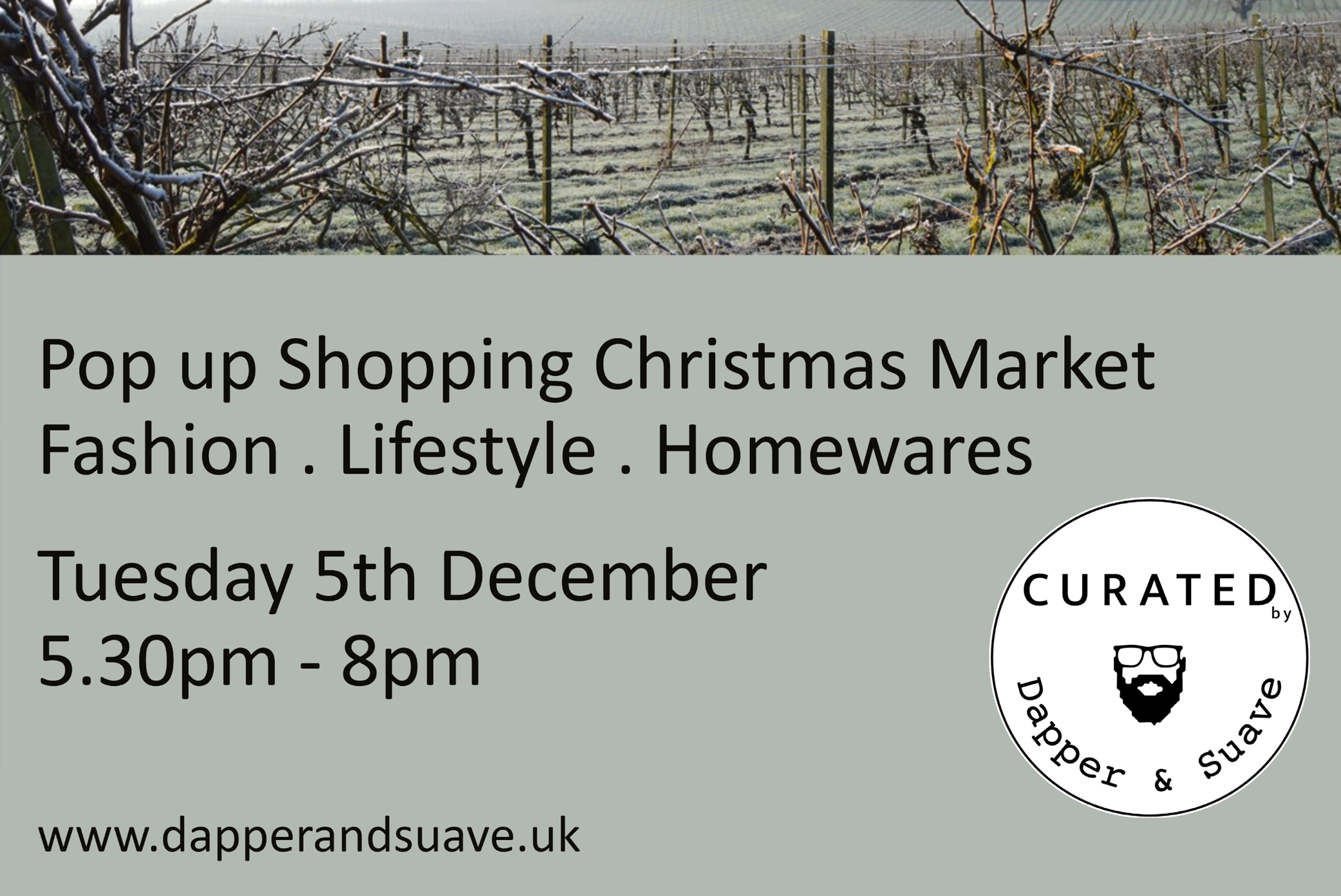 Pop Up Shopping Christmas Evening Market